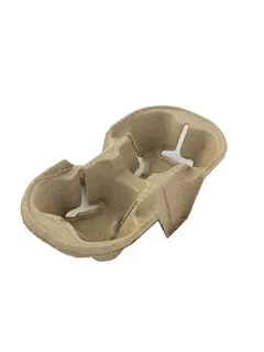 Держатель для стаканов 108х193х42мм., картон/150