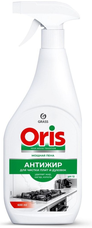 Чистящее средство д/кухонного оборудования "Oris" Антижир тригер 600мл./8