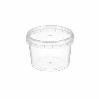 Банка 280 мл. (d-92 мм., h-62 мм.), круглая с крышкой, прозрачная, ВЗЛП/160