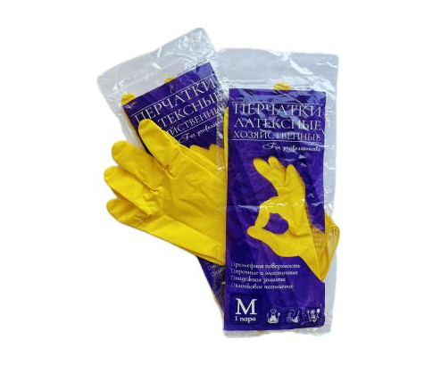 Перчатки латексные с хлопковым напылением Linger, L /240