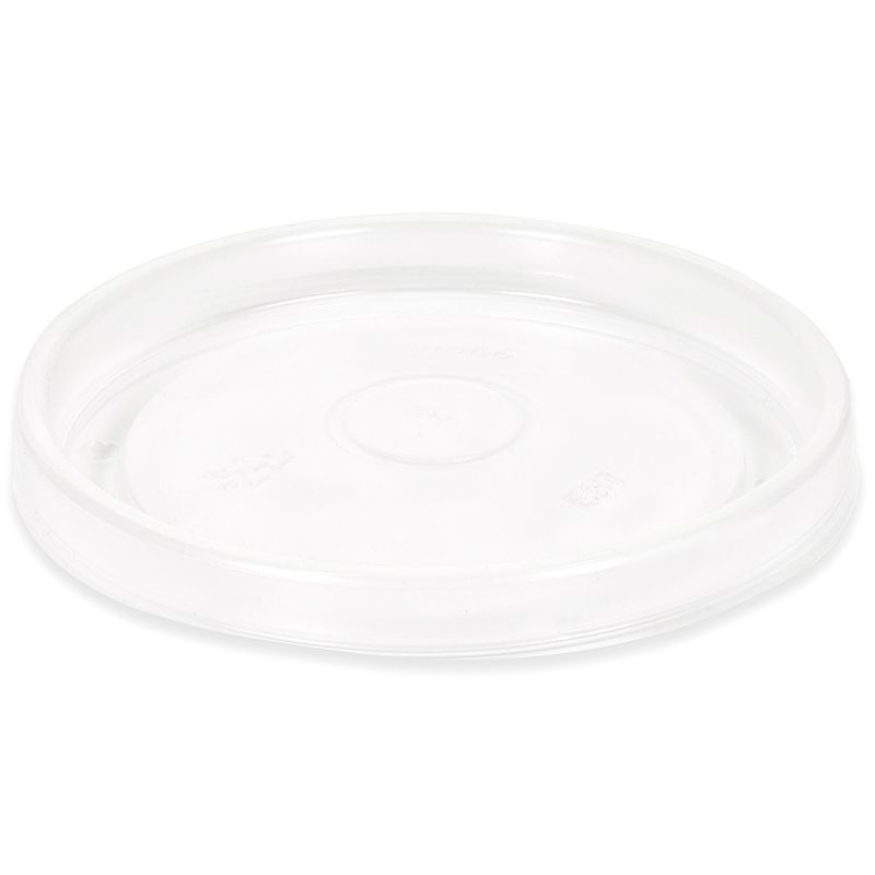 Крышка прозрач. к круг. контейнеру для супа 390 мл., d.100, /500