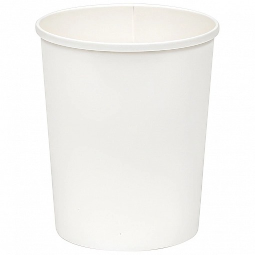 Контейнер круглый для супа, 950мл., белый 117х131мм/500