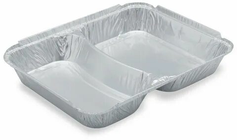 Форма 2х-секц. алюминиевая 840мл., 227х177х30мм., 50/400