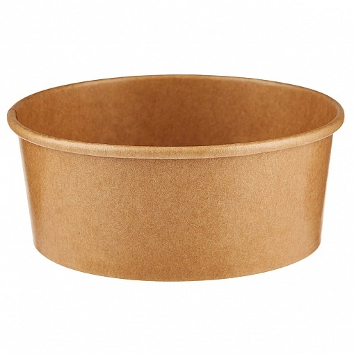 Контейнер бумажный круг. Kraft Round 750мл/ d.150 мм 1/300