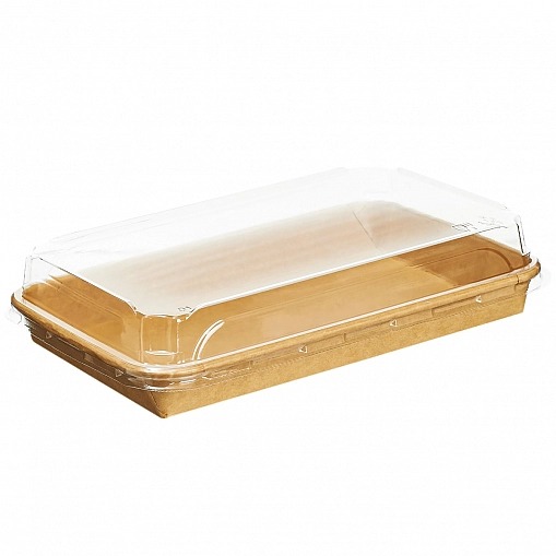 Контейнер бумажный Sushi Box 800мл., 138х221х24мм./400