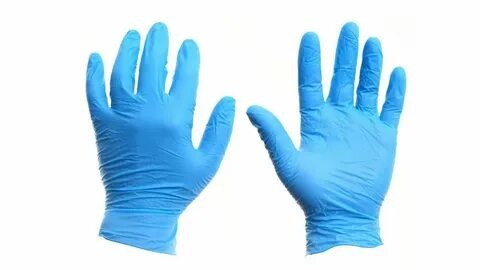 Перчатки нитриловые неопудр., голубые, размер L, 100 шт./упак