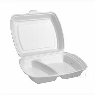 Ланч-бокс 82 LB ЮУП Белый L (247*206*35) 2-секц./200