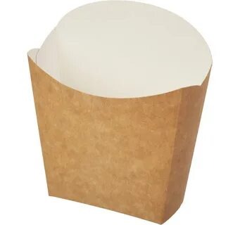 Коробка для д/картоф фри, крафт 50х126х135мм L 50/700