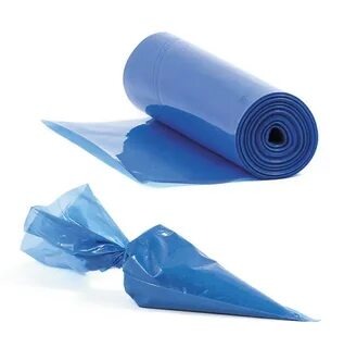 Мешок кондитерский 53 см, светло-синий, 100 шт. в уп.