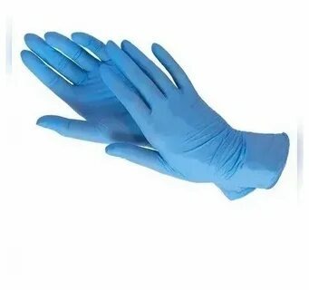 Перчатки нитриловые неопудр., голубые, размер S, 100 шт./упак